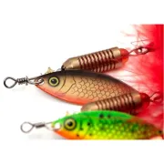 Lingurita Fox Rage Ultra UV Spinners Perch,Culoare Hot Olive, Nr.3, 11g