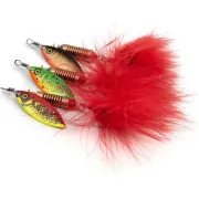 Lingurita Fox Rage Ultra UV Spinners Perch,UV Lemon Tiger, Nr.3, 11g