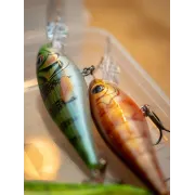 Vobler Salmo Rattlin Executor Floating, Clear Hot Perch, 7cm