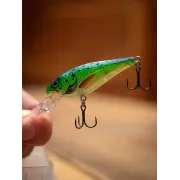 Vobler Salmo Rattlin Executor Floating, Clear Purple Trout, 5cm