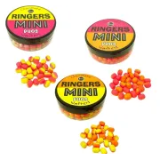 Wafters Ringers Mini Duos Chocolate 5mm, Roz-Portocaliu