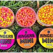 Wafters Ringers Mini Duos Chocolate 5mm, Roz-Portocaliu