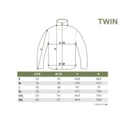 Jacheta Fleece cu Fermoar Delphin Twin