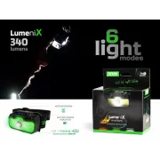 Lanterna de Cap ZFish Lumenix - 360 Lumeni, Senzor, USB-C, 75g