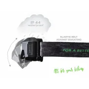 Lanterna de Cap ZFish Neonix - Senzor Miscare,360 Lumeni, Lumina Rosie Anti-Insecte