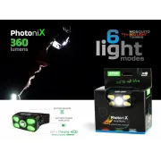 Lanterna de Cap ZFish Photonix - Senzor Miscare, 360 Lumeni, USB-C