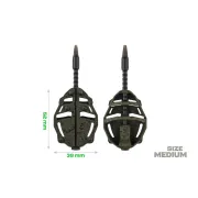 Set ZFish Spider Medium Method Feeder + Matrita 50g, 60g