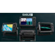 Sonar pescuit Lowrance Eagle 7, sonda SplitShot HD