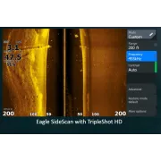 Sonar pescuit Lowrance Eagle 7, sonda TripleShot HD ROW