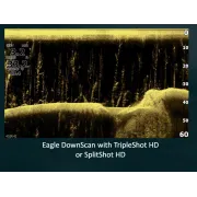 Sonar pescuit Lowrance Eagle 7, sonda TripleShot HD ROW