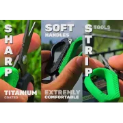 Foarfeca din Titan ZFish Titanium Scissors ZFX 99