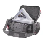 Geanta Accesorii Westin W4 Lure Bag Plus + 4 Cutii, Small, Titanium Black, 40x22x25cm