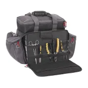 Geanta Accesorii Westin W4 Master Lure Bag + 5 Cutii, One Size, Titanium Black, 55x25x37cm