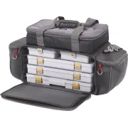 Geanta Accesorii Westin W4 P&T Master Bag + 5 Cutii, Large, Titanium Black, 57x25x31cm