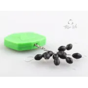 Opritoare ZFish Feeder Oval Stopper- S,M din Silicon - 12 buc/plic