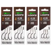 Rig Korda Loop Rigs Klor Barbed, 3buc/plic