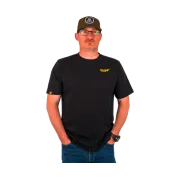 Tricou BLACK CAT Black Tee Chase Dreams,Negru