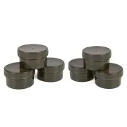 Set Borcane Momeala Fox Edges Hookbait Pots, Half, 6buc/set