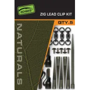 Kit Montura Fox Edges Zig Rig Naturals Zig Lead Clip