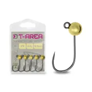 Jig Tungsten Delphin T-AREA BL, 5 buc - Auriu