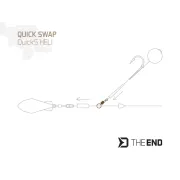 Agrafa cu vertej Delphin The End QuickS Heli, Nr.4,10buc/plic