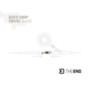 Agrafe rapide Delphin The End QuickS, Nr.4,10buc/plic