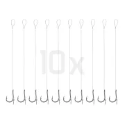 Carlige Legate Feeder Delphin Fluoro Sting Rig, 10 buc/plic