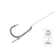 Carlige Legate Feeder Delphin Fluoro Sting Rig Turner, 10 buc/plic