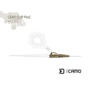 Clipsuri plumb pierdut Delphin sCamo PinC Woodz,10buc/plic