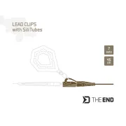 Montura plumb pierdut Delphin THE END ShrinkTube Safety Clip,45cm,7buc/plic