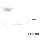 Stopper Delphin The End Tungsten,2x7mm,24buc/plic