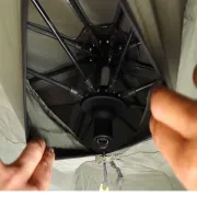 Umbrela Fox Ultra 60 Brolley Ventec Ripstop Khaki