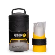 Kit Pungi PVA + Incarcator Avid Carp Transfer Solid Bag System, 20buc/set