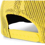 Sapca Black Cat Black And Yellow Trucker Cap