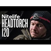 Lanterna Cap Trakker Nitelife 120 – LED Alb & Rosu, USB, 120 Lumeni