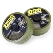 Fir textil AVID carp captive coated hooklink, verde, 15lb