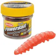 Viermi Artificiali BERKLEY Powerbait Honey Worms, 2.5cm, 55buc/flacon, Portocaliu