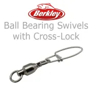 Agrafa + Vartej cu Rulment Berkley Nr.4/100lb(45kg), 2buc/plic