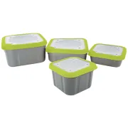 Cutie pentru Momeala Matrix Grey/Lime Bait Boxes Solid Tops