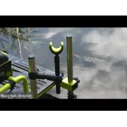 Suport Matrix 3D-R Up & Over Pole Rest pentru Scaun Modular