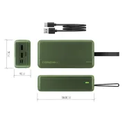 Acumulator Extern Powerbank Delphin PoweriX,27.000 mAh