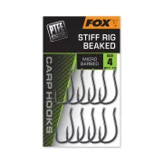 Carlige Fox Stiff Rig Beaked Micro Barbed, 10buc/plic