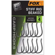 Carlige Fox Stiff Rig Beaked Micro Barbed, 10buc/plic