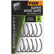 Carlige Fox Super Wide Gape Inturned Eye, 10 buc/plic