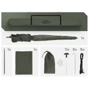 Umbrela cu Perete Lateral Delphin DualiX STABIL