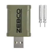 Set Baterii Reincarcabile Zebco After Dark LIR425 3.7V cu Incarcator USB