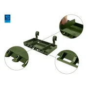 Tava Suport pentru Rod Pod Delphin ShelfPod, Camo, 20x10x3cm