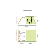Cort 4 Persoane Coleman Coastline 4 Deluxe