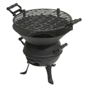 Gratar pe Carbuni Cattara KETTLE, Grila din Fonta, 35cm