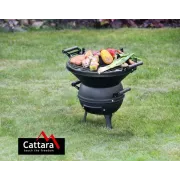 Gratar pe Carbuni Cattara KETTLE, Grila din Fonta, 35cm
